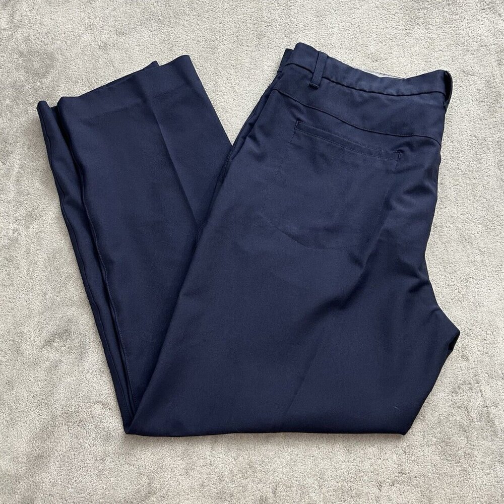 FootJoy Pants Men 40x29 Pro Tour Performance Golf Pants Navy Blue Stretch Casual